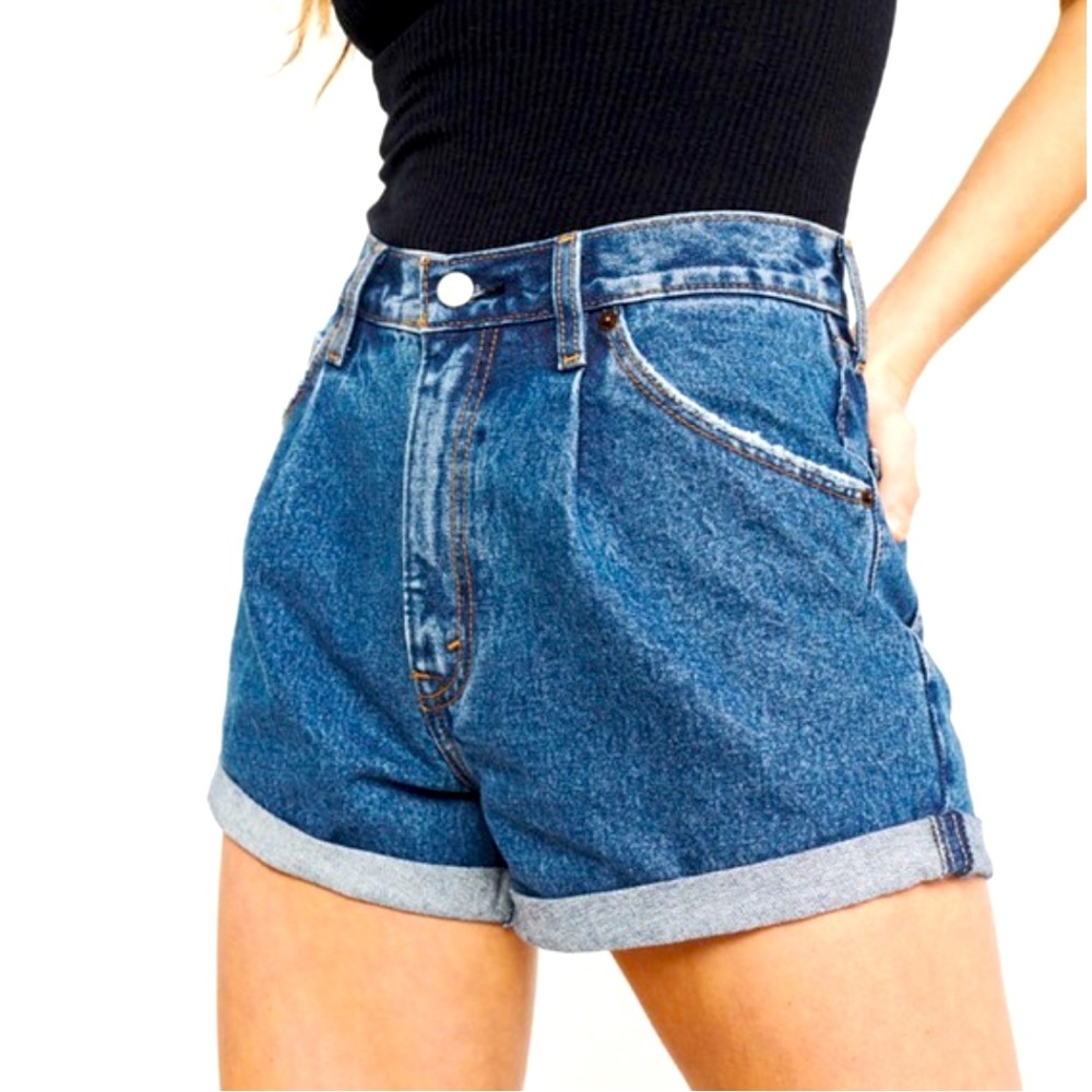Abercrombie & Fitch Pleated Annie High Rise Short Size 26 Size 2